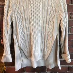 Cabi Zipper pullover Irish cream #899